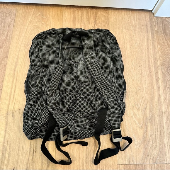 🆕Jack Spade Packable Graph Check Black Backpack - Picture 5 of 8